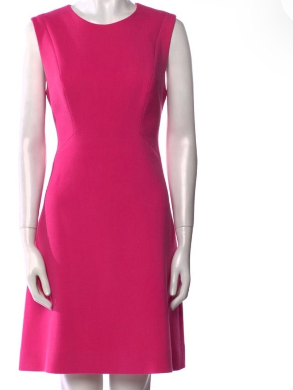 kate spade Pink L Crew Neck Midi Dress